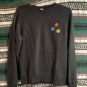 KAWS x Uniqlo x Sesame Street Sweatshirt SIZE SMALL